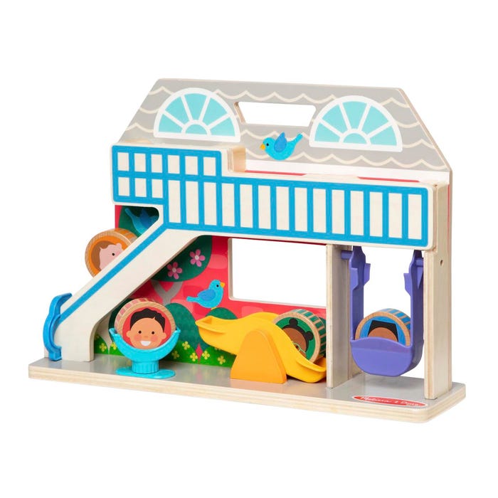 Melissa & Doug GO Tots Schoolyard Tumble, 5 Pieces