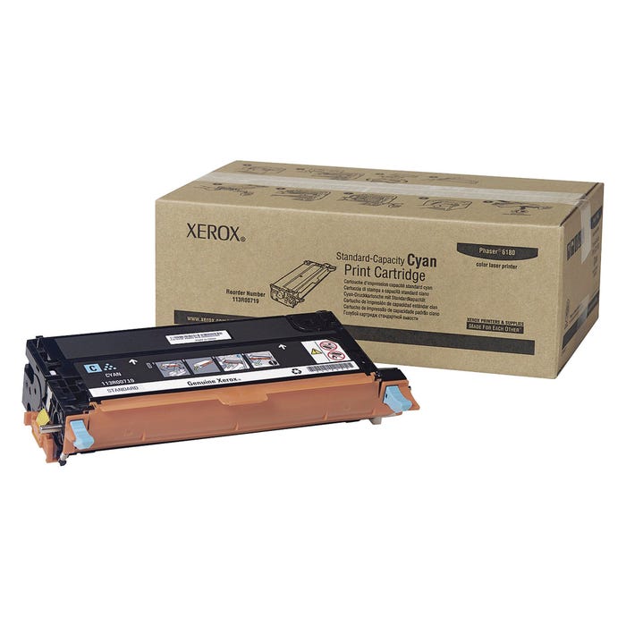 Xerox Ink Toner Cartridge, 113R00719, Cyan