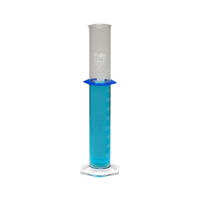 Frey Scientific Borosilicate Glass Cylinder, Class B, 500 mL