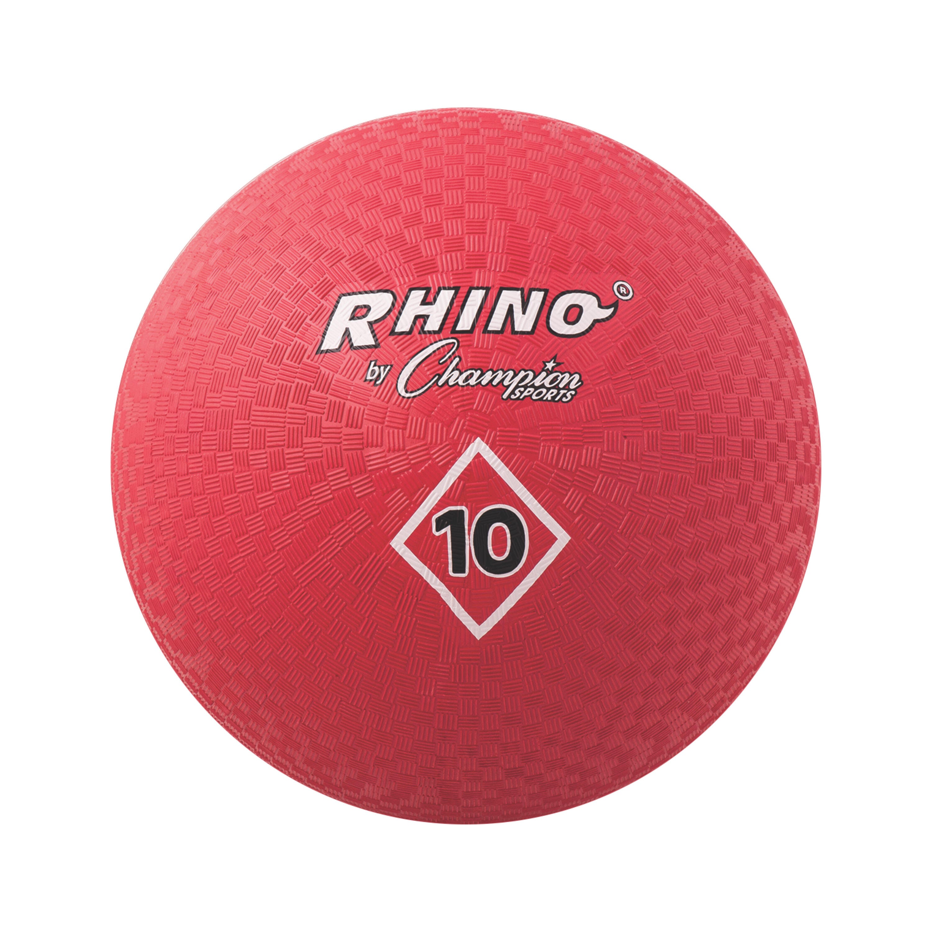 Image for Champion Sports Playground Ball, 10 Inches, Red from School Specialty