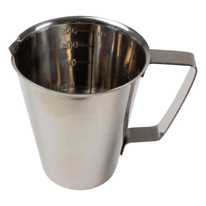 United Scientific Stainless Steel Pitcher, 250mL