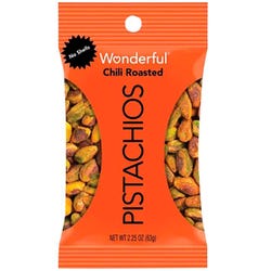 Wonderful Pistachios & Almonds Chili No Shell Wonderful Pistachios, Item Number 2050448