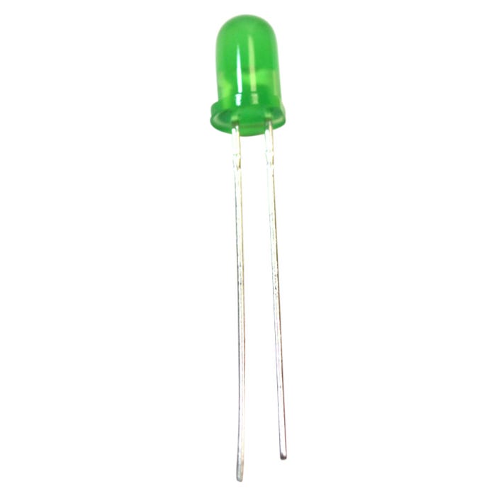 Eisco Labs LED, Green, Pack of 10