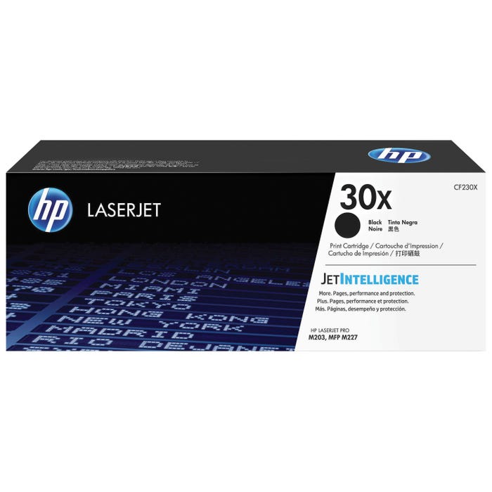 HP 30X Ink Cartridge, CF230X, Black