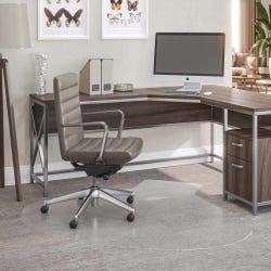 Deflect-O Supermat Chair Mat, 60 x 66 x 1/8 Inches, Vinyl 1442161