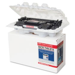 MicroMICR Toner Cartridge, Alternative For HP 87A, Black