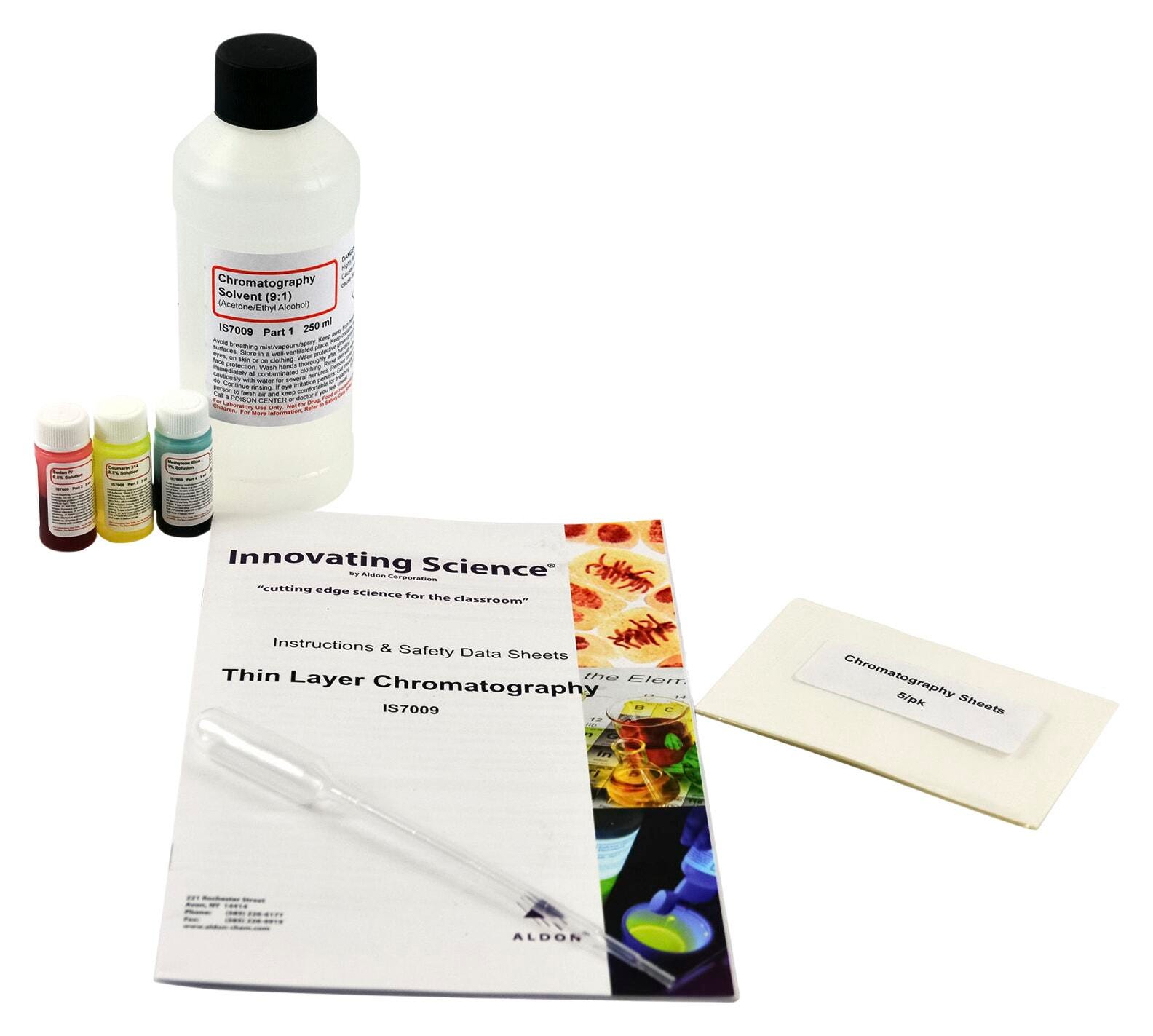 Image for Innovating Science Thin Layer Chromatography Chemical Demo Kit from School Specialty