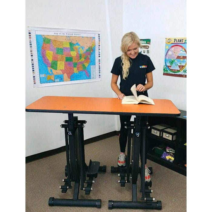 KIDSFIT KC-52 Two Person Strider Desk