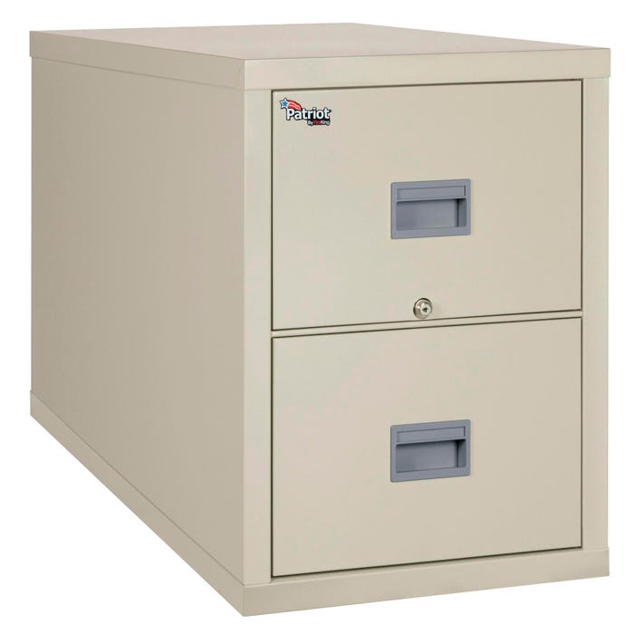 FireKing Patriot Vertical Legal Size File Cabinet, 2-Drawers