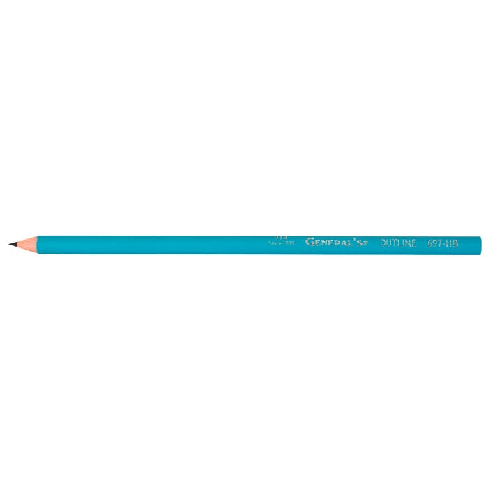 Generals Smooth Artists Graphite Drawing Pencils, HB Tip, Black, Pack of 12