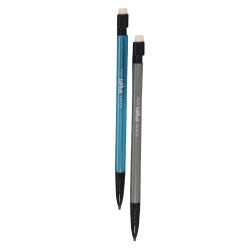 Image for School Smart Mechanical Pencils with Eraser, 0.7 mm Tip, No 2 Lead, Assorted Colors, Pack of 50 from School Specialty