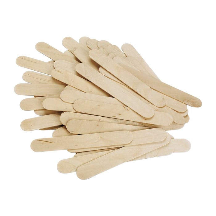 Nasco Education Jumbo Tongue Blades, 5-1/2 x 5/8 Inches, Box of 500