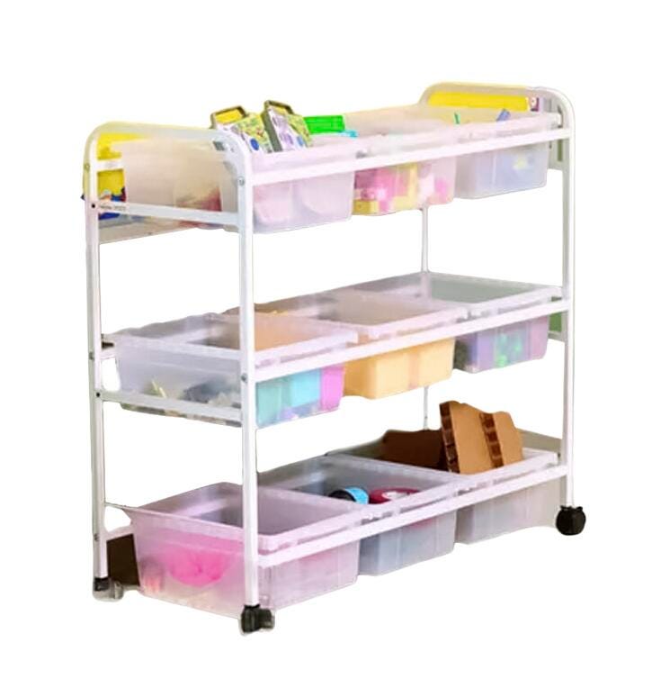Image for Copernicus Clear STEM Storage Cart, 40-1/2 x 15-3/4 x 36-1/2 Inches from School Specialty