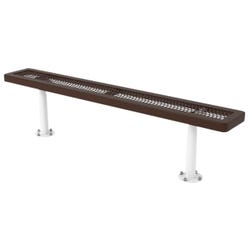 Superior Standard Regal Bench without Back, Surface Mount 4001344