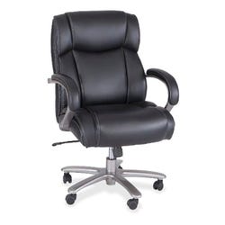 Safco Big & Tall Mid Back Task Chair, 24-1/2 x 30-3/4 x 46 Inches, Black