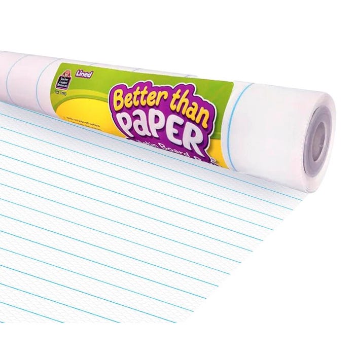 Teacher Created Resources Better Than Paper Bulletin Board Roll, Line