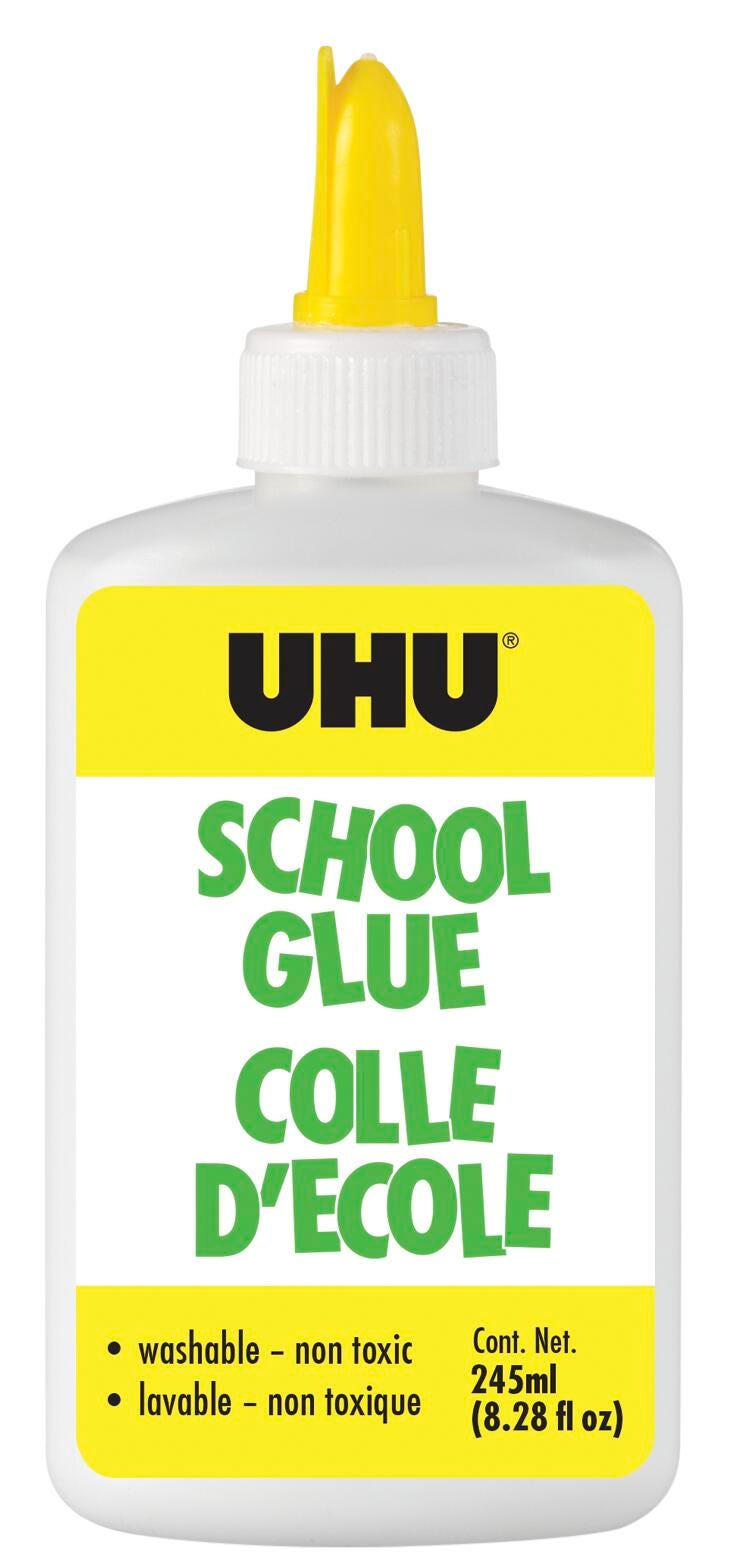 UHU White School Glue, 8.28 Ounces, Item Number 2102277