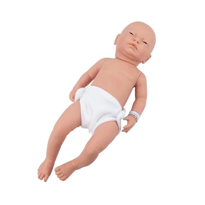 Newborn Baby Doll, Light Baby Girl