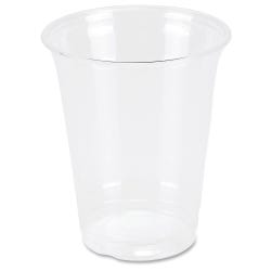 Genuine Joe Plastic Cups, 12 oz, Pack of 500, Clear