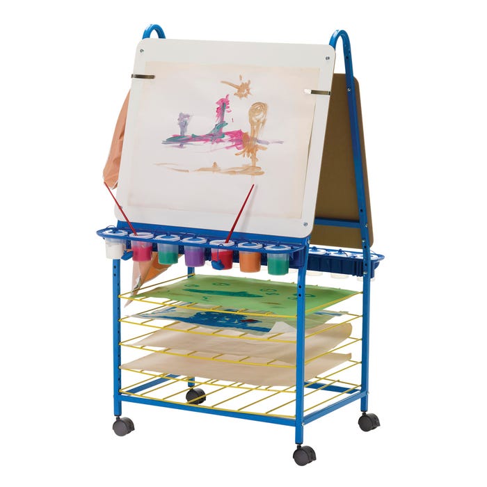 Copernicus Double-Sided Art Easel Base Model, 27-1/2 x 29-1/2 x 51 Inches
