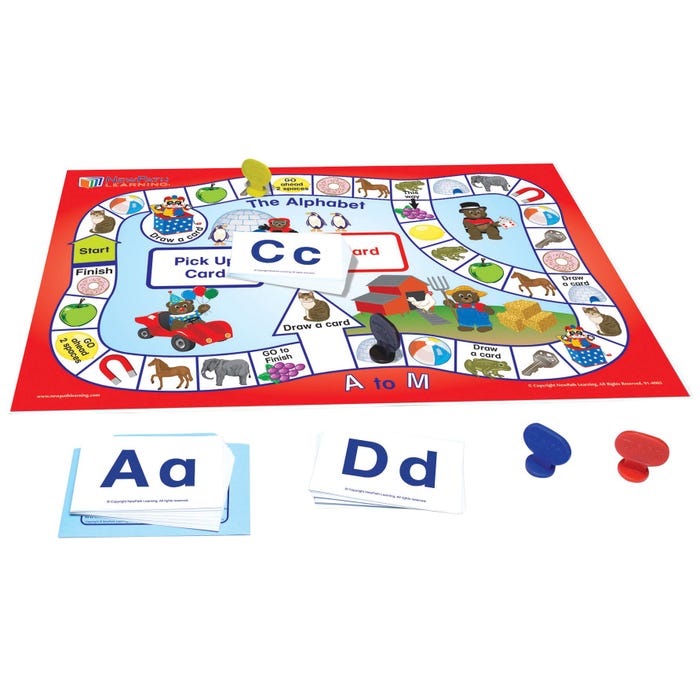 NewPath Learning Alphabet Learning Center Game, Grades PreK to 2