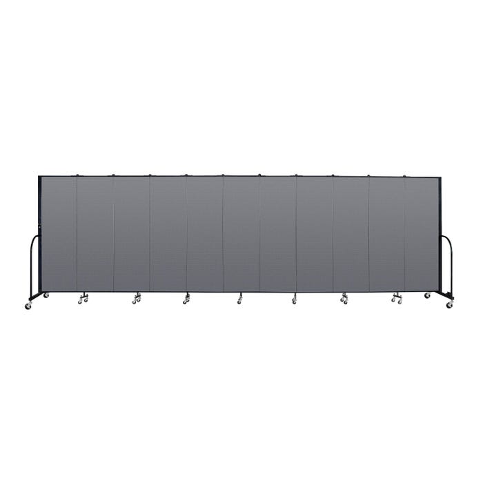 Screenflex Freestanding Standard Room Divider, 11 Panels
