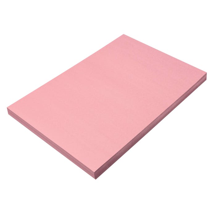 Prang Medium Weight Construction Paper, 12 x 18 Inches, Pink, 100 Sheets