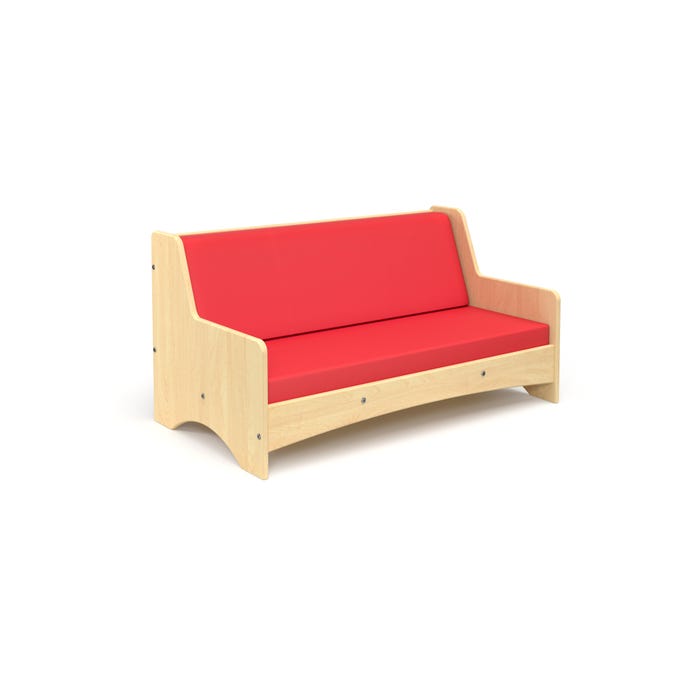 Childcraft Family Living Room Toddler Couch, 35-3/4 x 19-3/4 x 18 Inches, Red
