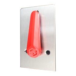 Mortise Exit Device with integrated deadbolt and Lockdown Function, Item Number 1590056