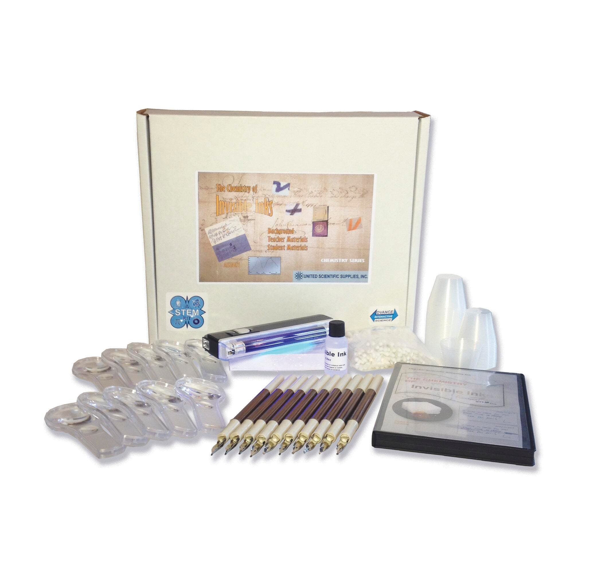 United Scientific the Chemistry of Invisible Inks STEM Kit 1478154