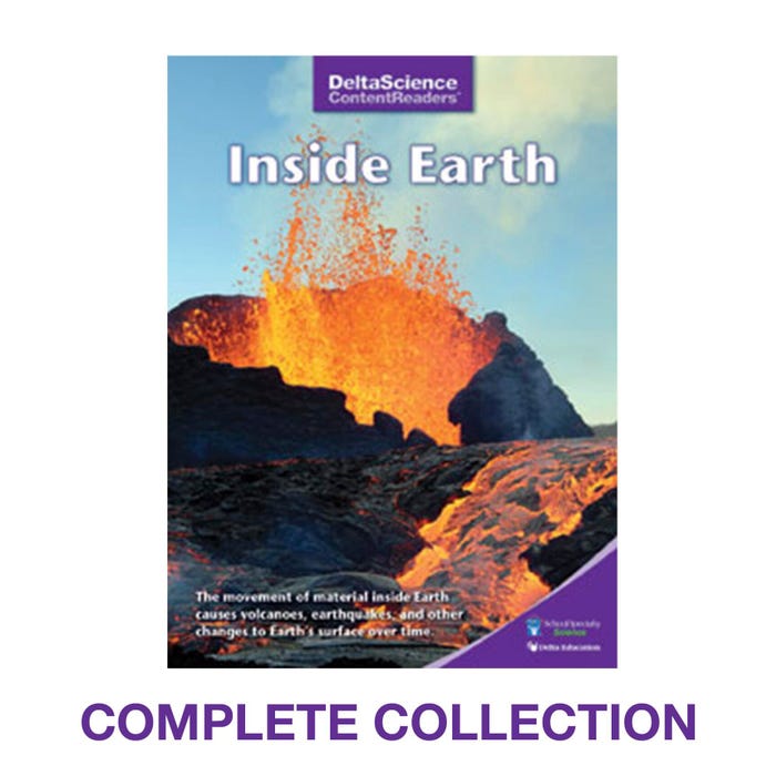Delta Science Content Readers Inside Earth Collection