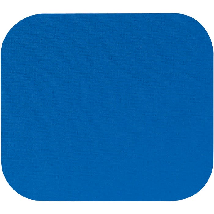 Fellowes Non-Skid Mouse Pad, 8 x 9 Inches, Blue