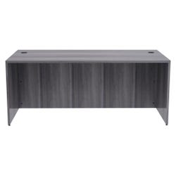 Classroom Select Laminate Rectangular Desk Shell,70-7/8 x 35-5/8 x 29-1/2 Inches, Weathered Charcoal 2027550