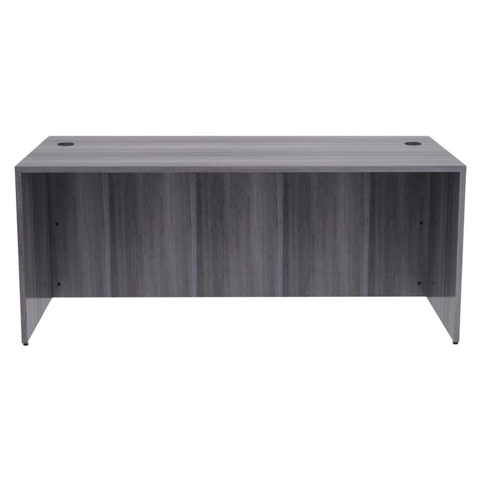 Classroom Select Laminate Rectangular Desk Shell,70-7/8 x 35-5/8 x 29-1/2 Inches, Weathered Charcoal