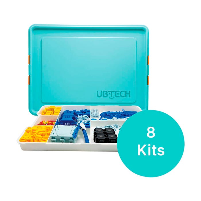 UBTECH UKIT AI Beginner Robot Class Pack, Set of 8 Kits