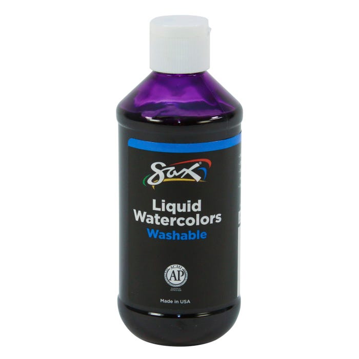 Sax Liquid Washable Watercolor Paint, 8 Ounces, Violet