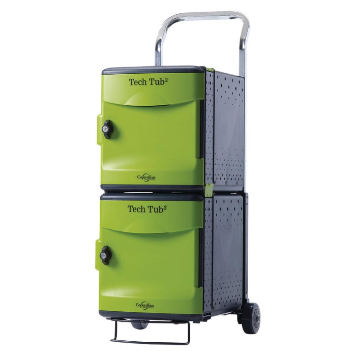 Copernicus Tech Tub2 Trolley for Large USB Adapters, Holds 10 Devices