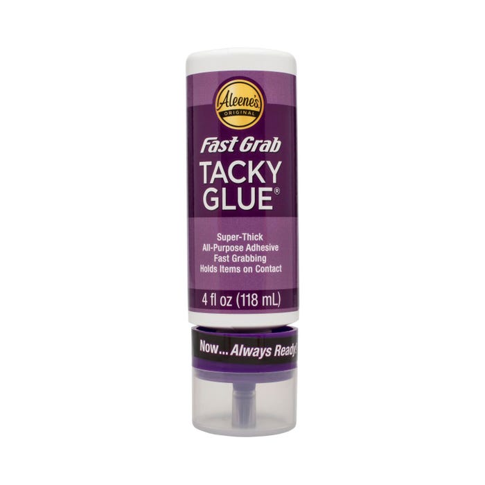 Aleene's Always Ready Fast Grab Tacky Glue, 4 Ounces