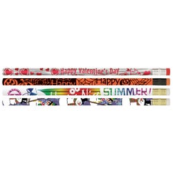 Musgrave Pencil Co Seasonal Pencil Mix, Pack of 144, Item Number 2040555