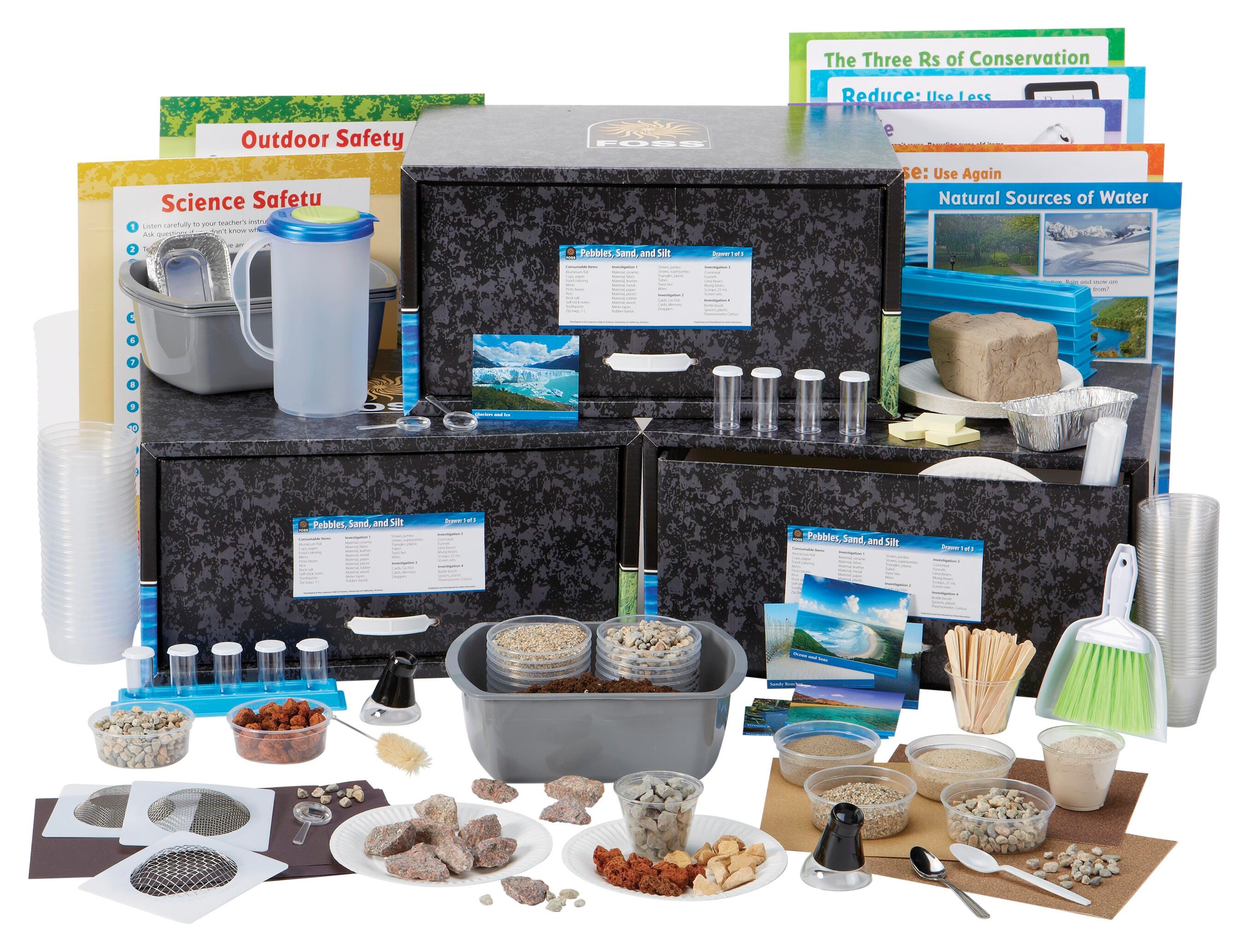 FOSS Next Generation Pebbles, Sand, and Silt, Complete Module, Digital Only Edition, with 32 Seats Digital Access, Item Number 1513087