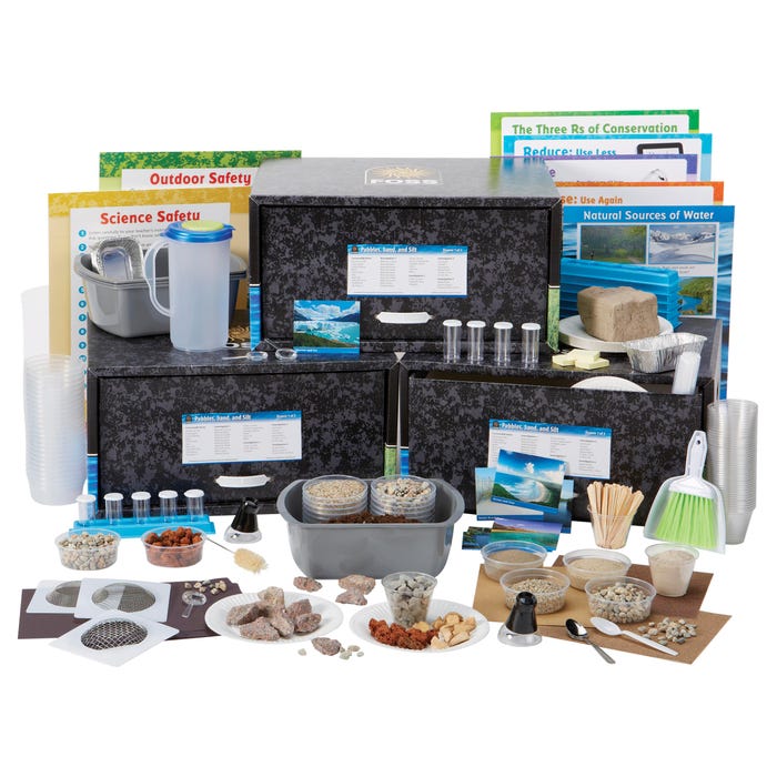FOSS Next Generation Pebbles, Sand, and Silt, Complete Module, Digital Only Edition, with 32 Seats Digital Access