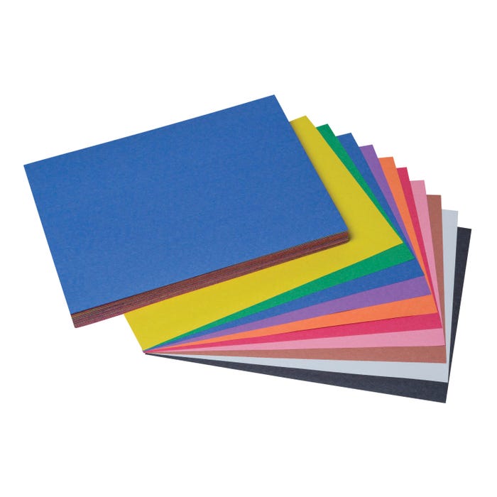 Prang Medium Weight Construction Paper, 9 x 12 Inches, Assorted, Pack of 100