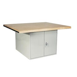 Montisa 4 Station Workbench with 2 Double Doors 4000417
