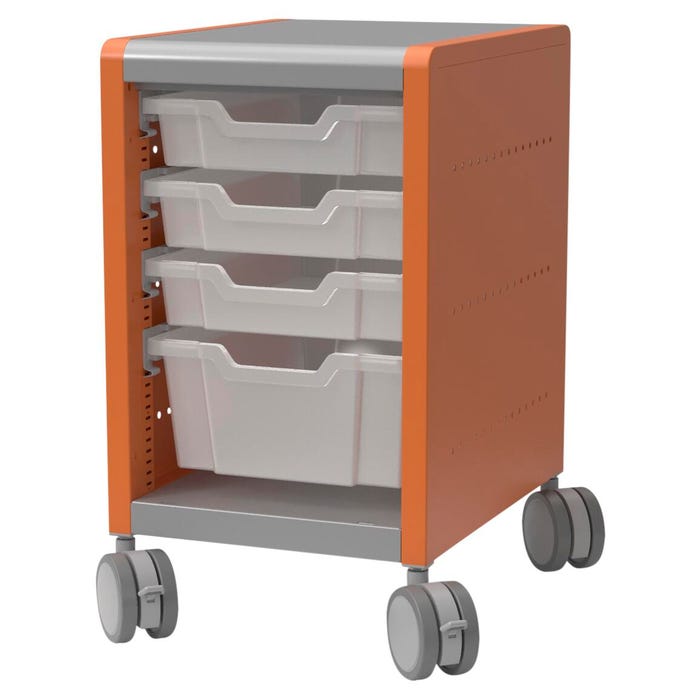 Classroom Select Geode Short Storage Cabinet, Single Wide