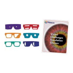 Vision Challenges Simulation Glasses Set