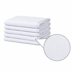Angeles Value Line Cot Sheet, Toddler, 38-1/2 x 22-1/2 Inches, Pack of 5