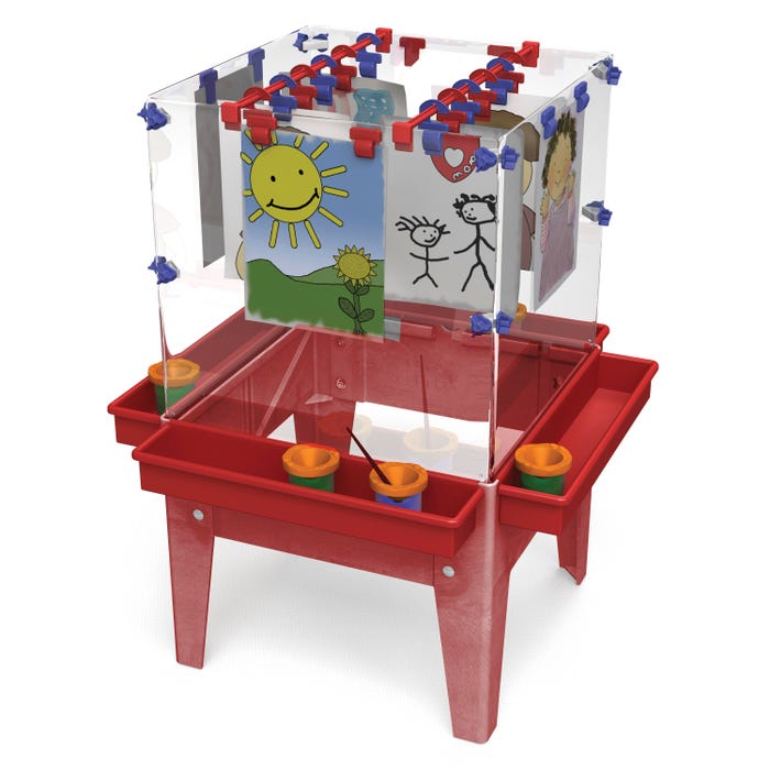 Childbrite Space Saver Toddler Easel, 21 x 21 x 38 Inches