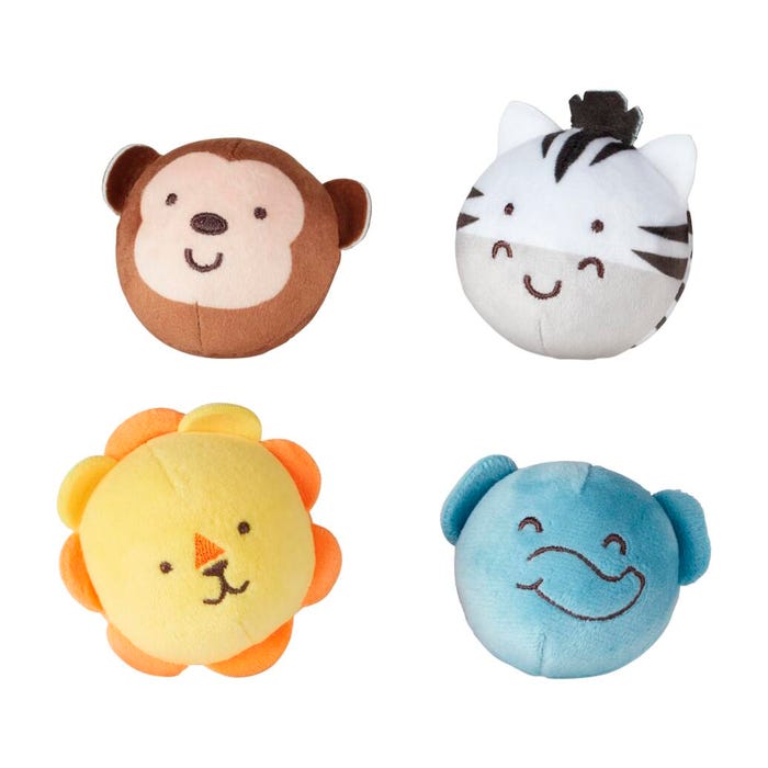 Melissa & Doug Rollables Safari Friends, 4 Pieces