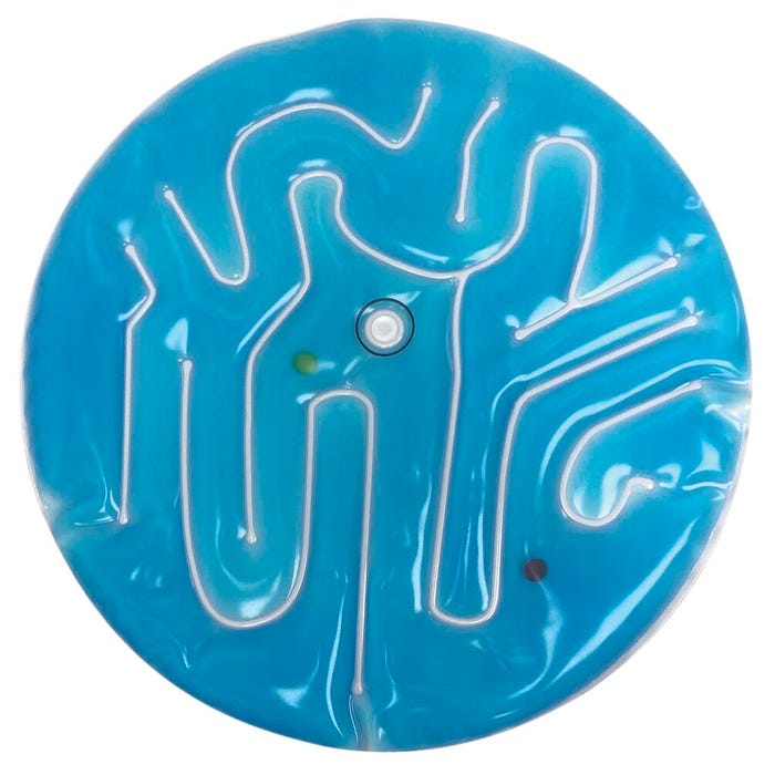 Circle Gel Maze, Blue