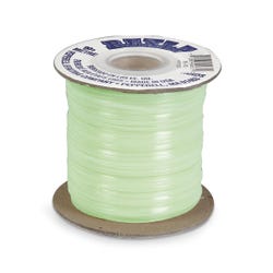 Rexlace Plastic Lacing, 100 Yards, Glow in the Dark